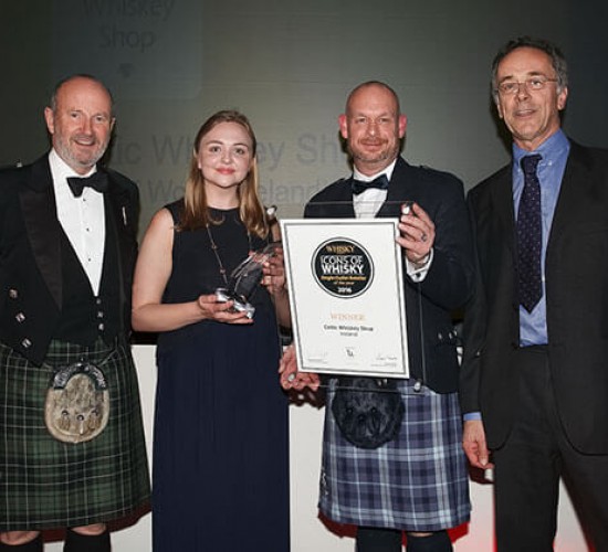 Celtic Whiskey Shop Wins Icons of Whisky Single Retail Outlet of the Year